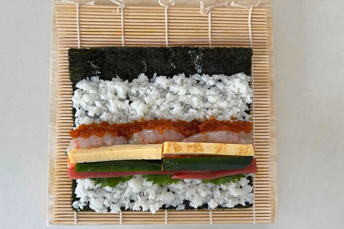 Hokkaido Seafood Sushi Rolls Experience with Matcha, in Sapporo - What the $97.55 price includes