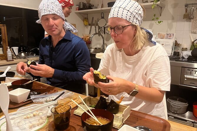 Home Made Onigiri and Matcha Cooking Class in Hiroshima - Miso soup and an everyday Japanese table