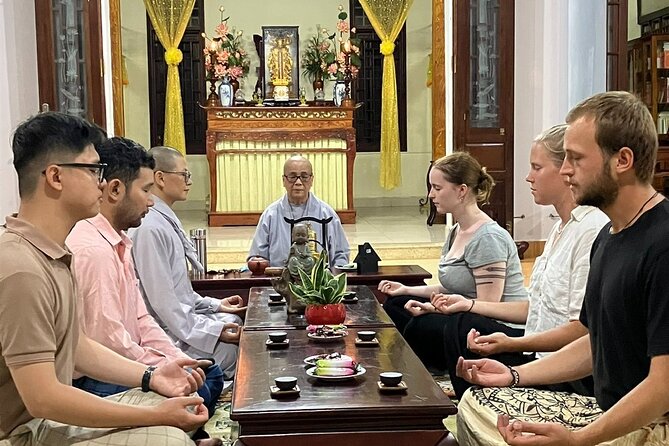 Hue Retreat: Tea and Meditation Tour with Vegetarian Meal - Key details at a glance