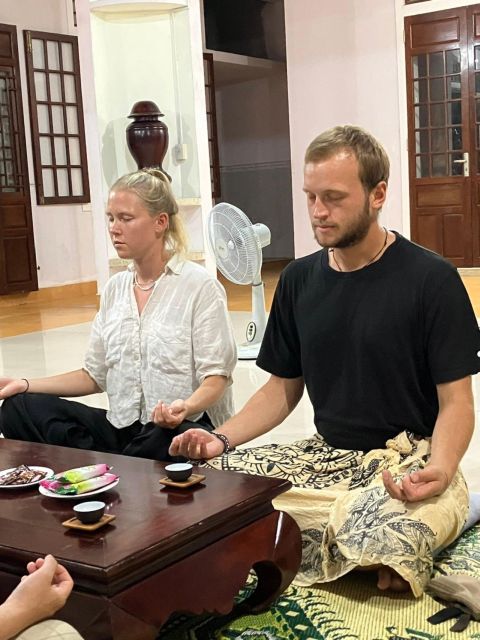 Hue Retreat: Tea and Meditation with Vegetarian Meal - Key points at a glance
