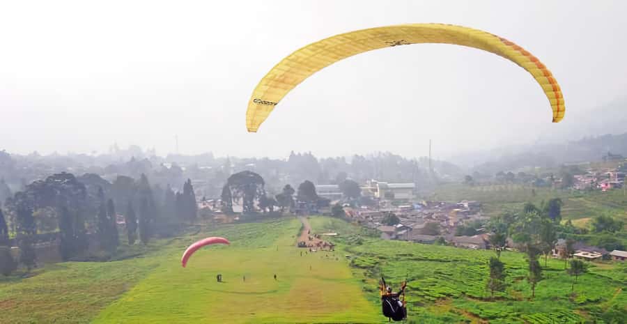 Jakarta: Paragliding on Top Mountain & Tea Plantation - Key points to know before booking