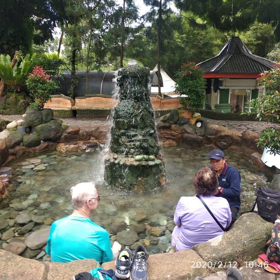 Jakarta :Volcano, HotSpring, Tea Factory, RiceField, &Coffee - Tangkuban Perahu and Its Sulfur Crater