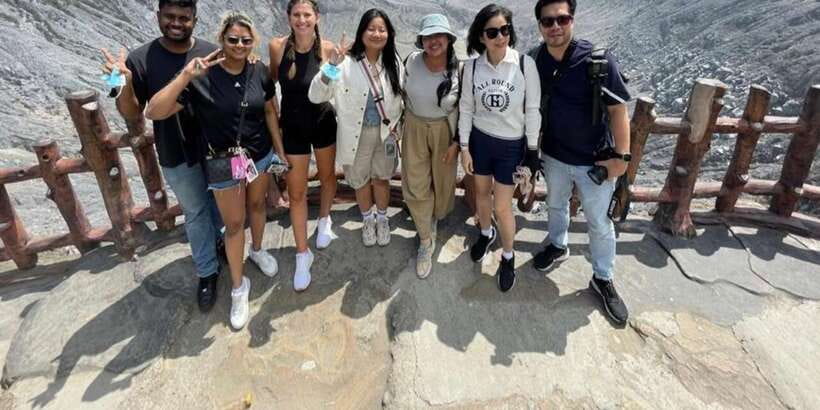 Jakarta: Volcano, Tea/Rice Fields, Hot Spring, Local Food - Tangkuban Parahu and the sulfur crater