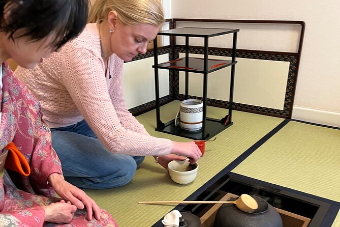 Japanese Sweets Making & Tea Ceremony in Yokohama, suburban Tokyo - The Charcoal Procedure and Two Cups of Matcha