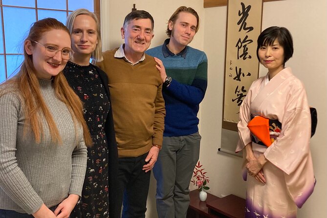 Japanese Tea Ceremony at Private Home in Yokohama, suburban Tokyo - The charcoal procedure is the rare highlight