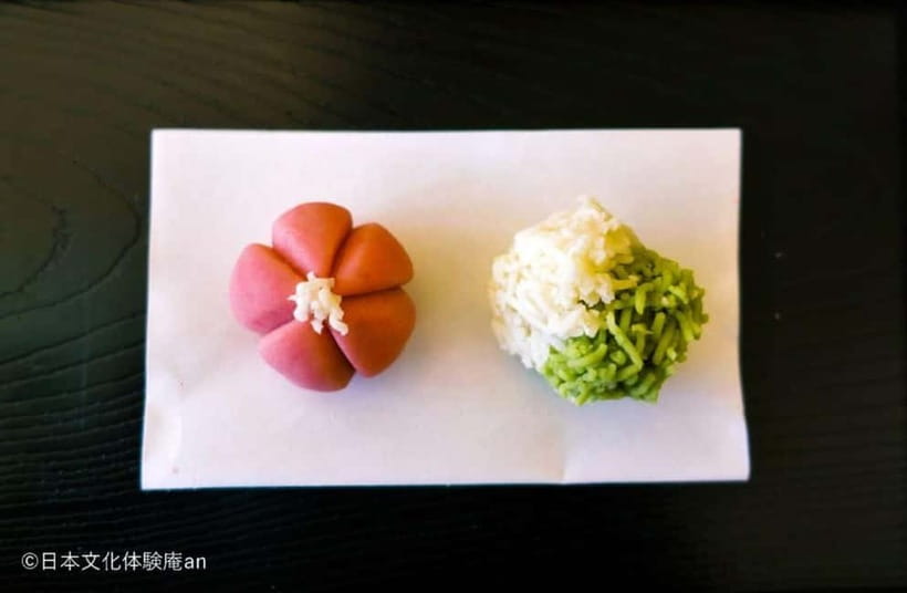 Japanese Traditional Sweets making and Tea Ceremony - Starting with Kyoto-style wagashi in Tokyo