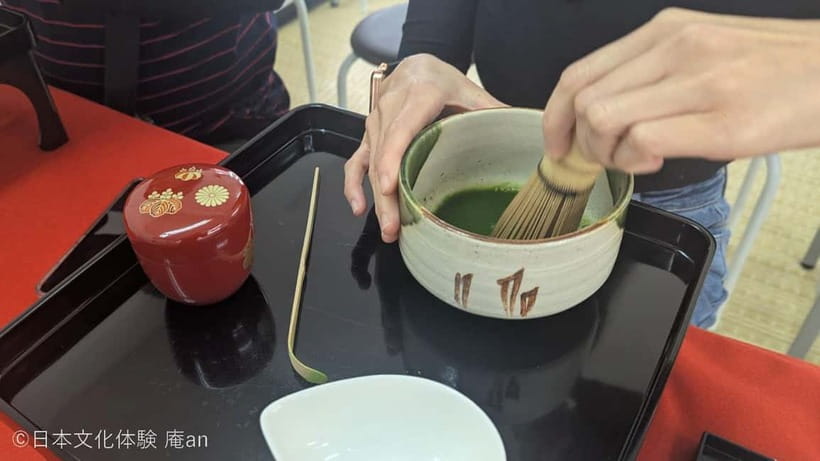 Japanese Traditional Sweets making and Tea Ceremony - The 55-minute pause and change of pace