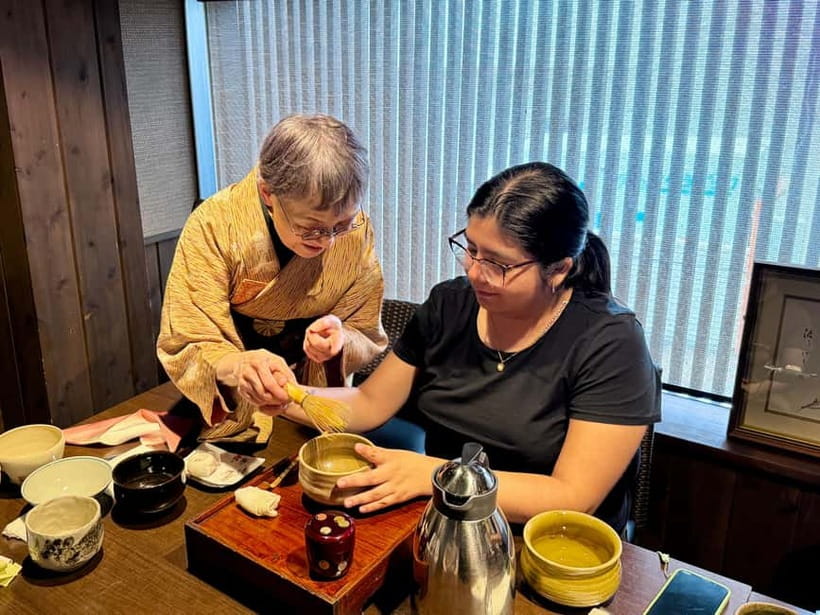 Kagoshima: Matcha Making Experience - The private restaurant room near Kagoshima-Chuo Station