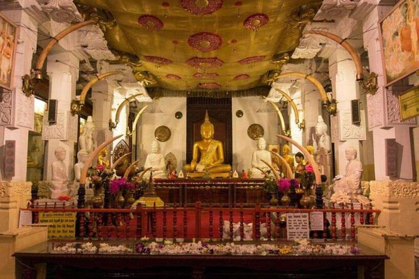 Kandy & Pinnawala & Tea Factory Full Day Tour From Negombo - Spice gardens and the shopping stops