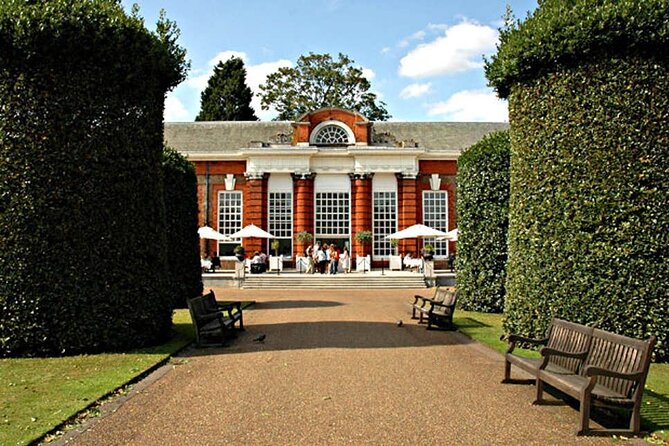 Kensington Palace Special Exhibition, Guided Walk & High Tea - The Sunken Garden and Diana’s memorial