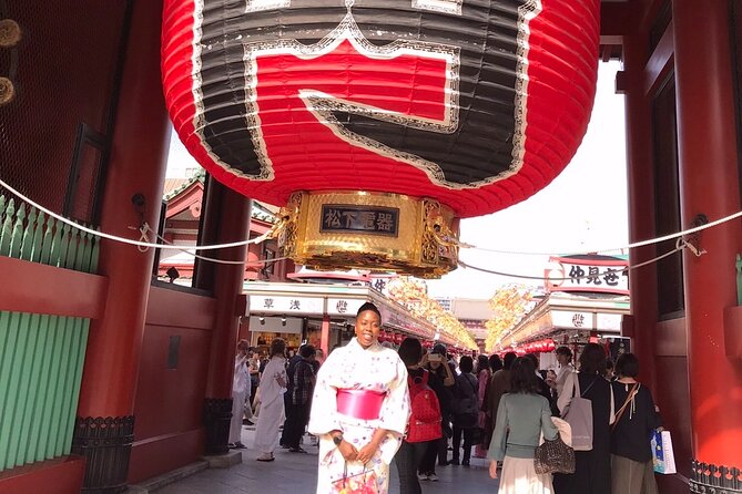 Kimono and Tea Ceremony in Asakusa Private Food Tour With Guide - The tea ceremony gives the tour its purpose