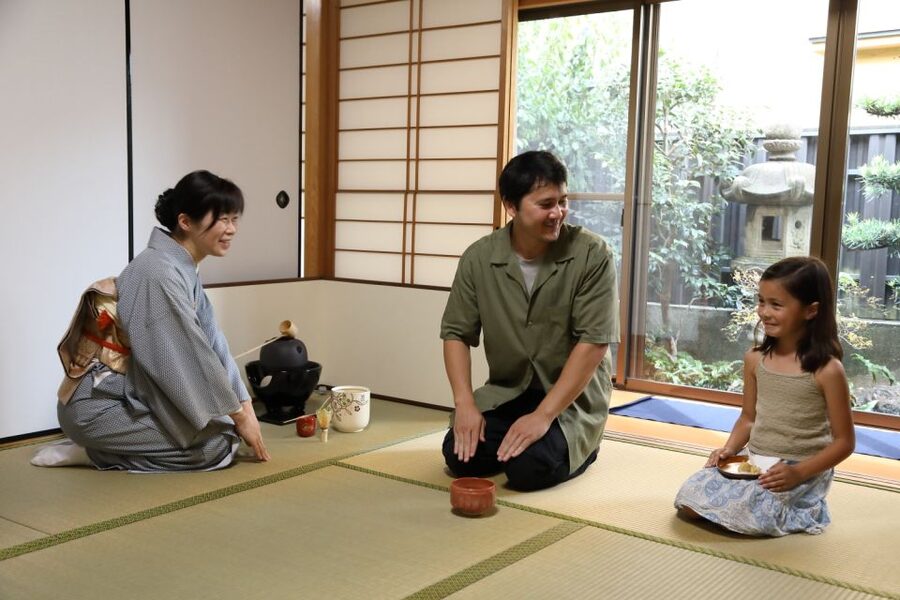 Kyoto Fushimiinari:Wagashi Making & Small Group Tea Ceremony - Walking Into the Tea Room