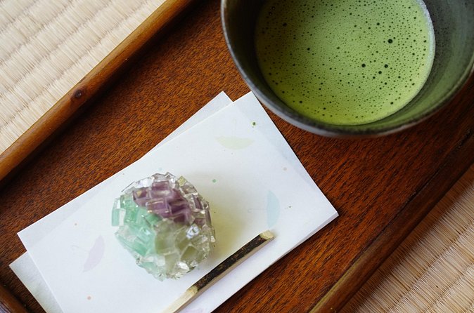 Kyoto Hidden Riverside Zen Mediation and Uji Matcha Experience - Premium Uji matcha and seasonal wagashi