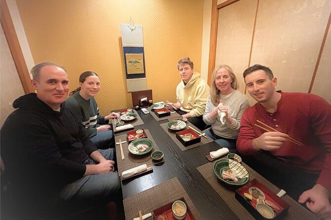 Kyoto Local Gourmet Night Experience: Kaiseki & Izakaya & Matcha - The Kamo River and a sweet finish