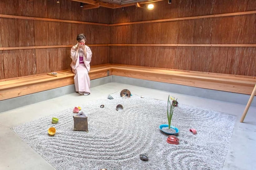 Kyoto: Make Zen Garden and Taste Matcha in Pottery Shop - Key points at a glance