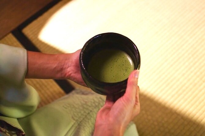 Kyoto: Newly Opened Tea Ceremony - Sanjo Chasuian - The host-prepared bowl and seasonal wagashi