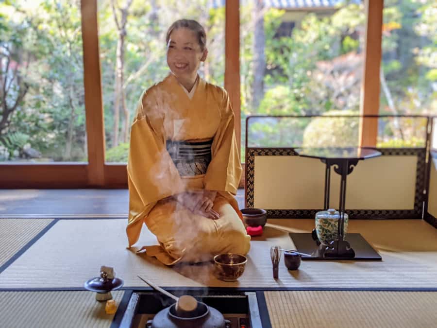 Kyoto: Private Tea Ceremony with a Garden View - Sitting on the floor is optional