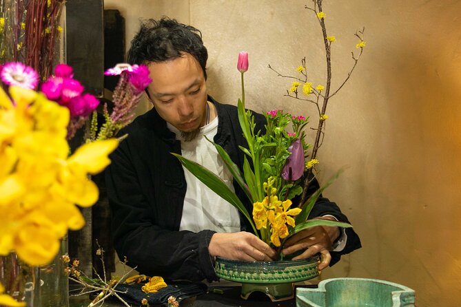 Kyoto Tea ceremony with Japanese Flower Arrangement Ikebana - What Ikebana teaches in a short workshop