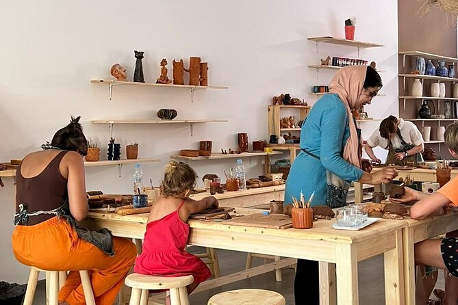 Lamsaty Pottery Workshop with Moroccan Tea - What happens to your pottery afterward