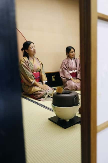 Learn Zen in a class of making Matcha tea near Osaka Castle - Wagashi connects tea with the four seasons