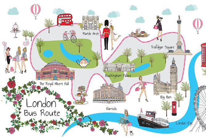 London: Afternoon Tea Bus Tour - 1960s Routemaster Bus - The commentary, music, and atmosphere