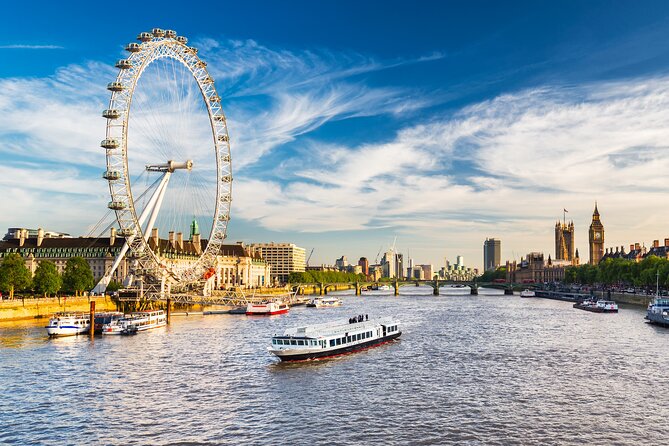 London: Afternoon Tea Bus Tour with Prosecco & London Eye Option - The optional London Eye ticket