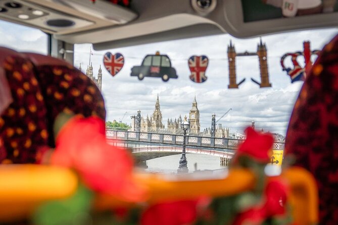 London: Afternoon Tea Bus Tour with Prosecco & London Eye Option - The afternoon tea menu: more than a cup of tea