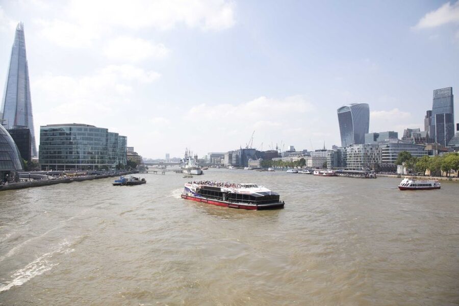 London: Afternoon Tea Cruise on the River Thames - Commentary, staff, and the mood on board