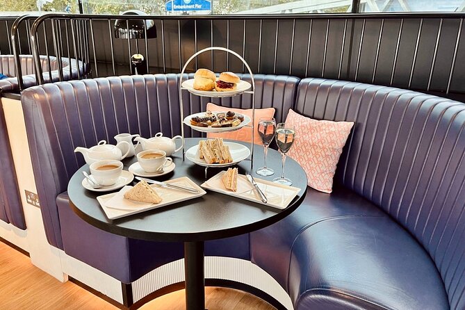 London: Afternoon Tea Experience at The Clipper Lounge - A classic British break at Embankment Pier