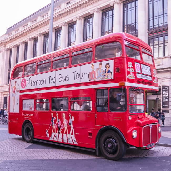 London: Afternoon Tea Sightseeing Bus Tour - The food: sandwiches, scones, cakes, and tea