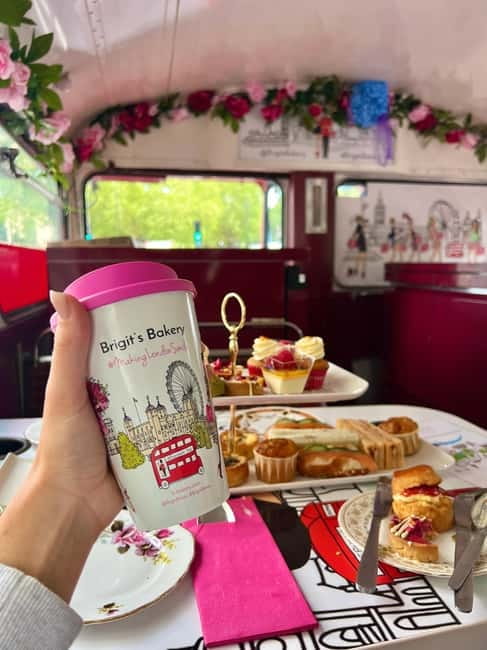London: Afternoon Tea Sightseeing Bus Tour - The moving route through Westminster and central London