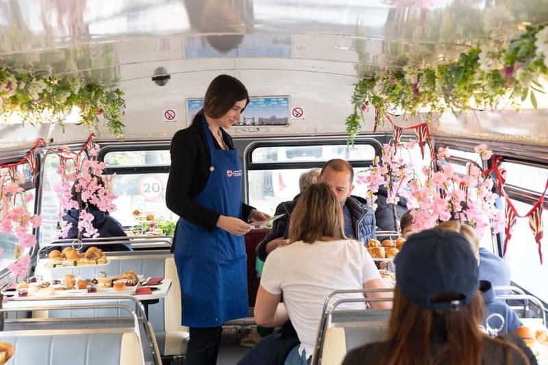 London: Great British Afternoon Tea Bus Tour - The central London route, stop by stop