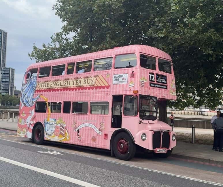 London: "Here We Go Again" Afternoon Tea Bus - Key points to know before booking
