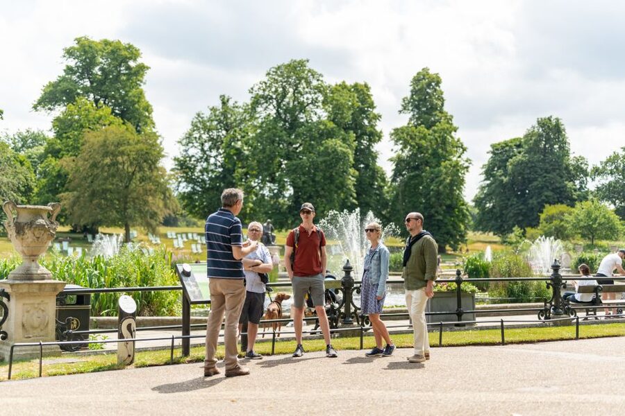 London: Kensington Palace Afternoon Tea & Guided Walk - Meeting at Queensway and walking toward the palace