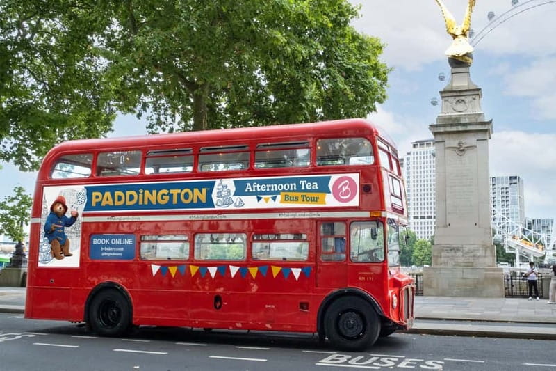 London: Paddington Bear Themed - Afternoon Tea Bus Tour - Big Ben and the Westminster sights