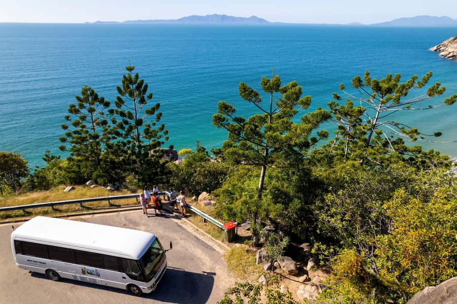 Magnetic Island: Guided Bus Tour with Morning Tea - Picnic Bay combines morning tea, a jetty walk, and local stories