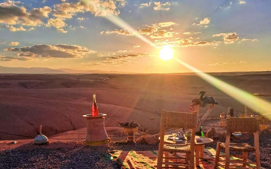 Marrakech: Agafay Desert Quad Bike Tour with Moroccan Tea - What the $34 price includes