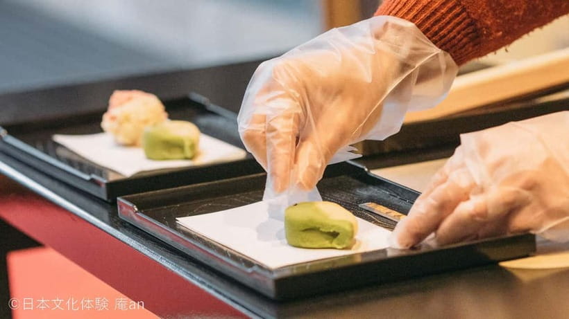 Nagoya: Japanese Traditional Sweets making and Tea Ceremony - Starting with Kyoto-style bean paste