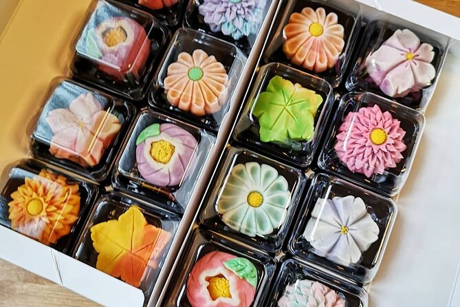 Nerikiri and Matcha Making Class in Kyoto - Shaping five designs with nerikiri tools