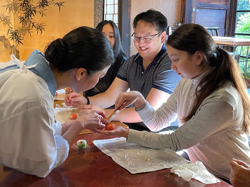 Osaka : Exclusive Tea Ceremony & Wagashi Cooking - The ceremony works better after the cooking