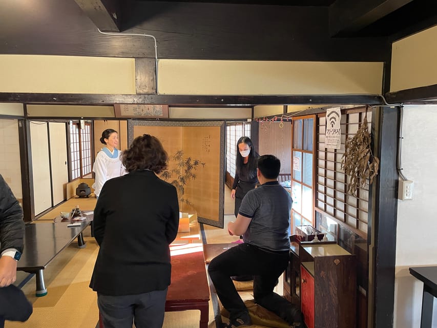 Osaka : Exclusive Tea Ceremony & Wagashi Cooking - Kimono, Nishijin textiles, and photographs after tea