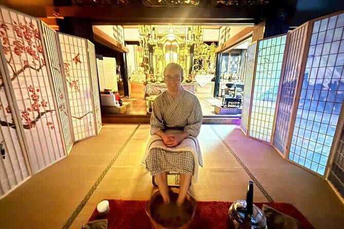 Osaka:Zen Tea Ceremony and Foot Bath Experience<45min> - What the small group limit means