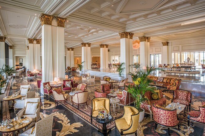 Palazzo Versace Dubai Afternoon Tea - The view is part of what you are paying for