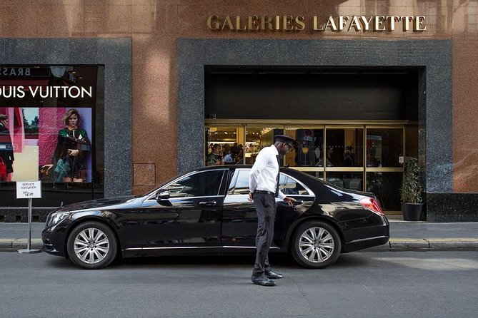 Paris VIP Shopping Experience-Lounge Access, Tea time & Transfer - Your private ride and shopping bag delivery