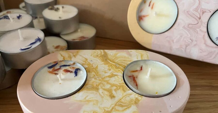 Prague: Craft your unique tea-candle holder set - A calm change of pace from Prague sightseeing