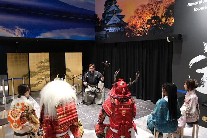 Premium Kimono Dressing, Tea Ceremony, Calligraphy, Samurai show - Calligraphy that gives you something to take home