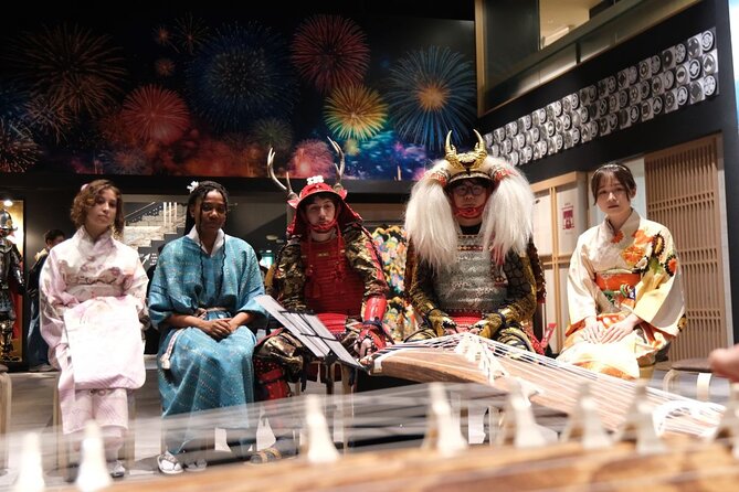 Premium Kimono Dressing, Tea Ceremony, Calligraphy, Samurai show - What the staff add to the experience