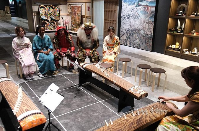 Premium Kimono Dressing, Tea Ceremony, Calligraphy, Samurai show - Who will enjoy this most?