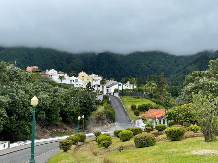 Privat van tour Furnas valley, Gorreana tea – islands gems - Atlantic views at Santa Iria