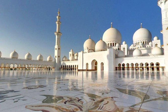 Private Abu Dhabi Sheikh zayed mosque with Louver Museum & Emirates Place Tea - Louvre Abu Dhabi and its two-hour museum window